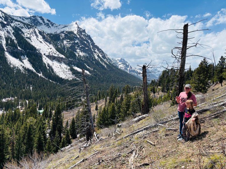 View above their school
